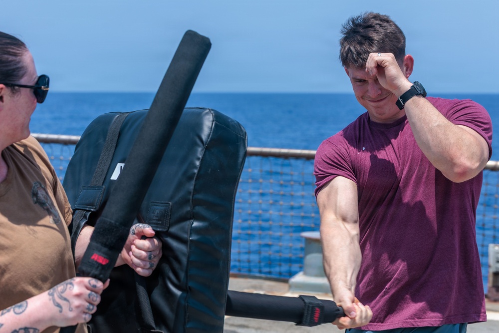 SRF-Bravo Training aboard USS Gonzalez