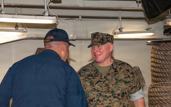 Senior National Security Legal Advisors Visit USS Nimitz (CVN 68)