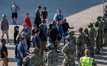 Air National Guard Security Forces Airmen conduct civil unrest training during Patriot Exercise 26