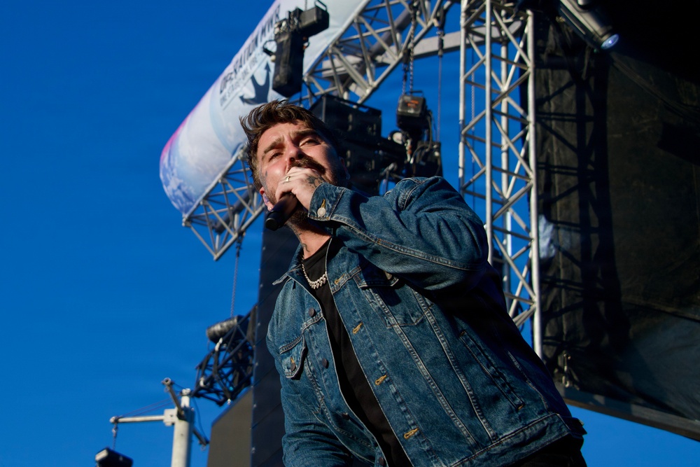 Jelly Roll and Shaboozey Perform at Naval Air Station Jacksonville 2025 Operation MWR Concert