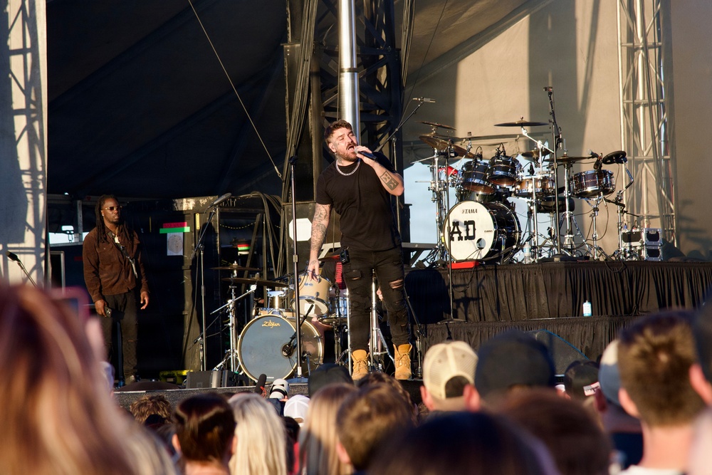 Jelly Roll and Shaboozey Perform at Naval Air Station Jacksonville 2025 Operation MWR Concert