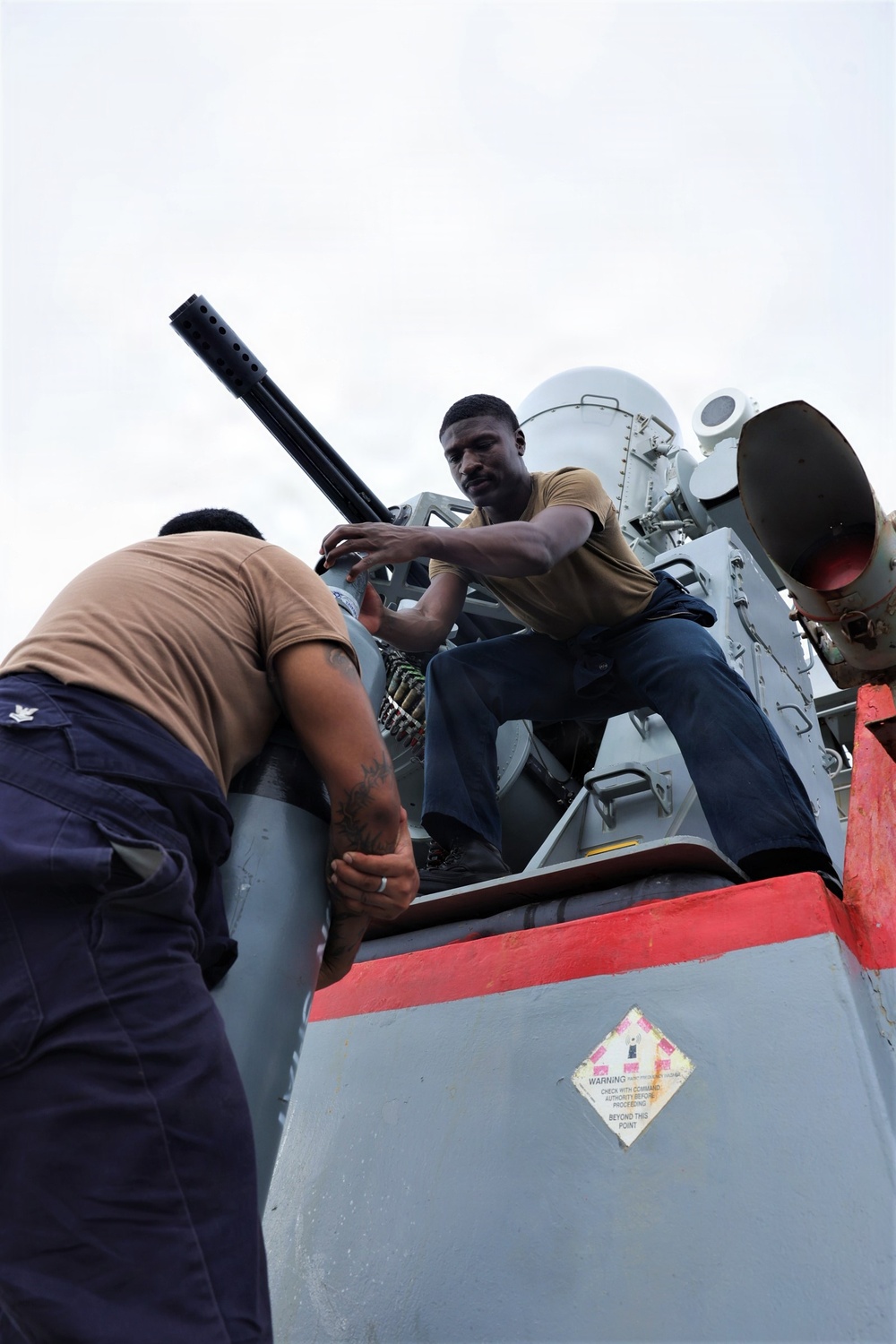 Routine Operations Aboard USS Mason (DDG 87)