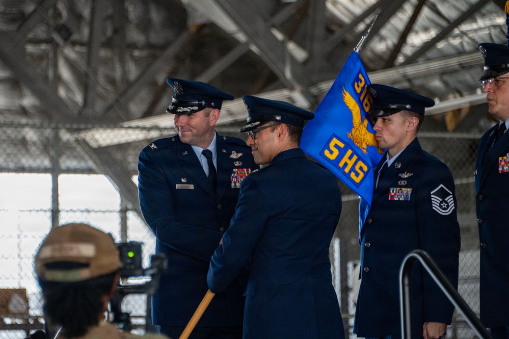 5th Helicopter Squadron ceremony takes place on JBA