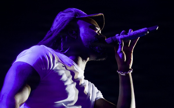 Jelly Roll and Shaboozey Perform at Naval Air Station Jacksonville 2025 Operation MWR Concert