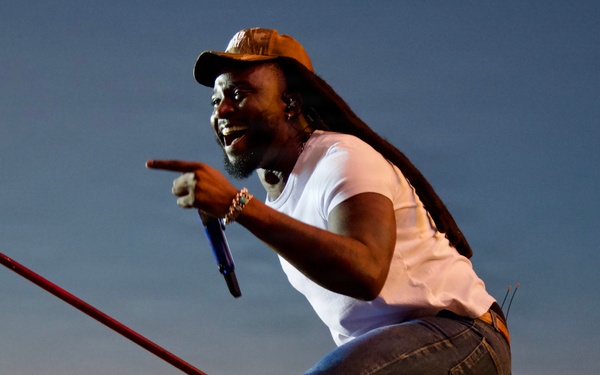 Jelly Roll and Shaboozey Perform at Naval Air Station Jacksonville 2025 Operation MWR Concert