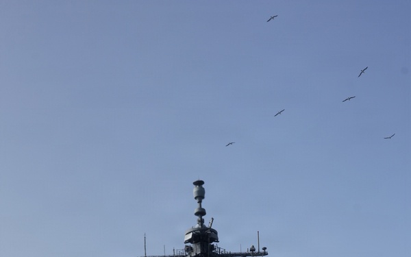 Replenishment-at-Sea Aboard USS Mason (DDG 87)
