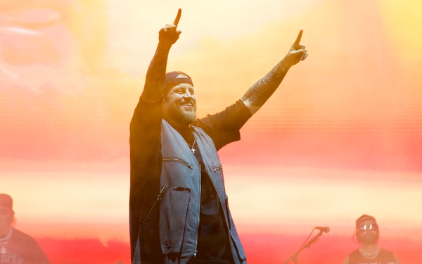 Jelly Roll and Shaboozey Perform at Naval Air Station Jacksonville 2025 Operation MWR Concert