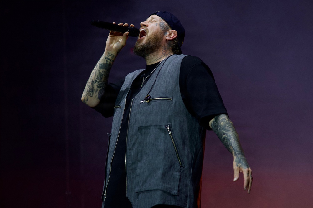 Jelly Roll and Shaboozey Perform at Naval Air Station Jacksonville 2025 Operation MWR Concert