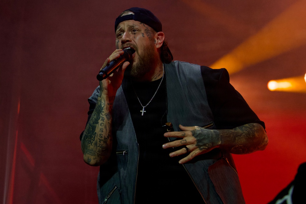 Jelly Roll and Shaboozey Perform at Naval Air Station Jacksonville 2025 Operation MWR Concert