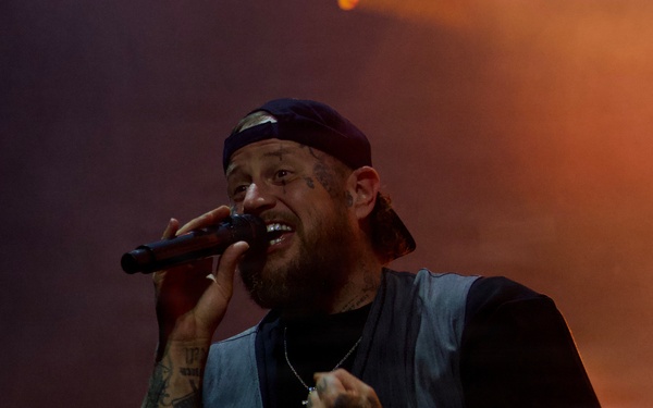 Jelly Roll and Shaboozey Perform at Naval Air Station Jacksonville 2025 Operation MWR Concert