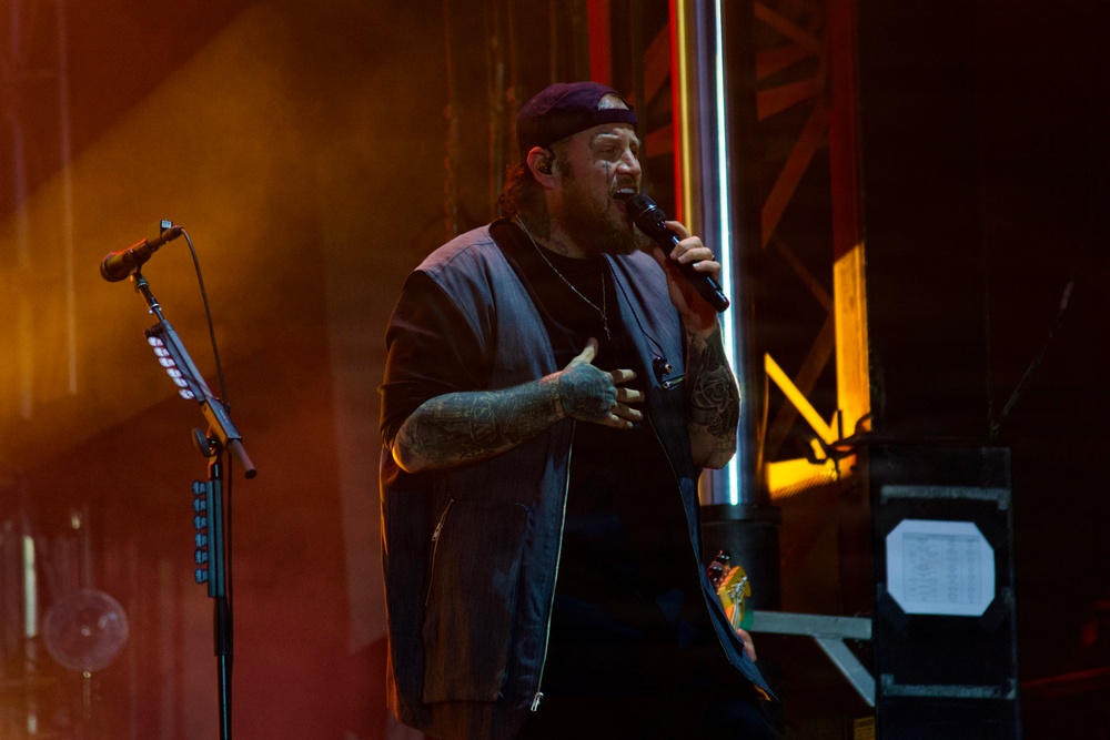 Jelly Roll and Shaboozey Perform at Naval Air Station Jacksonville 2025 Operation MWR Concert