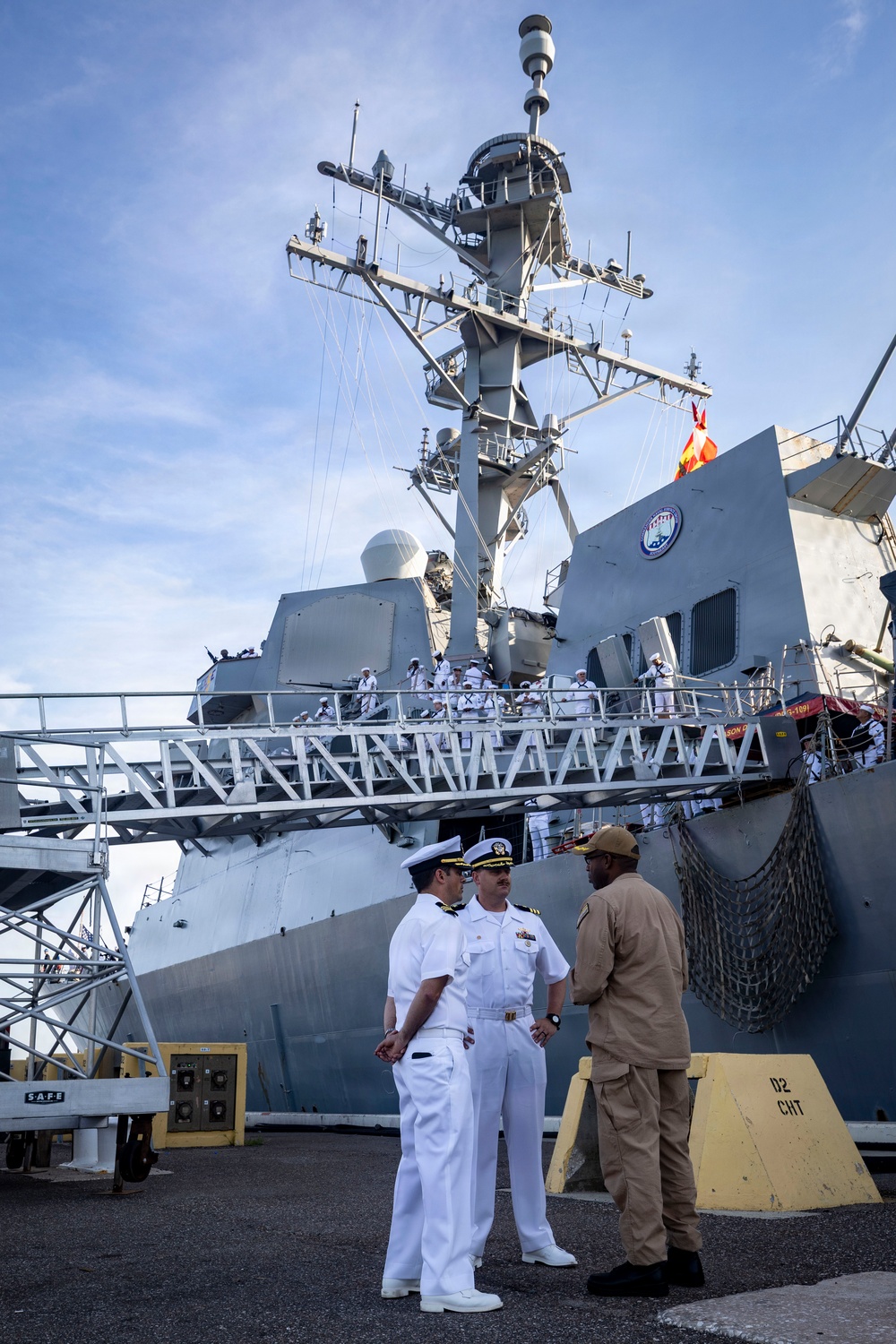 USS Jason Dunham (DDG 109) Departs from Naval Station Mayport for Scheduled Deployment