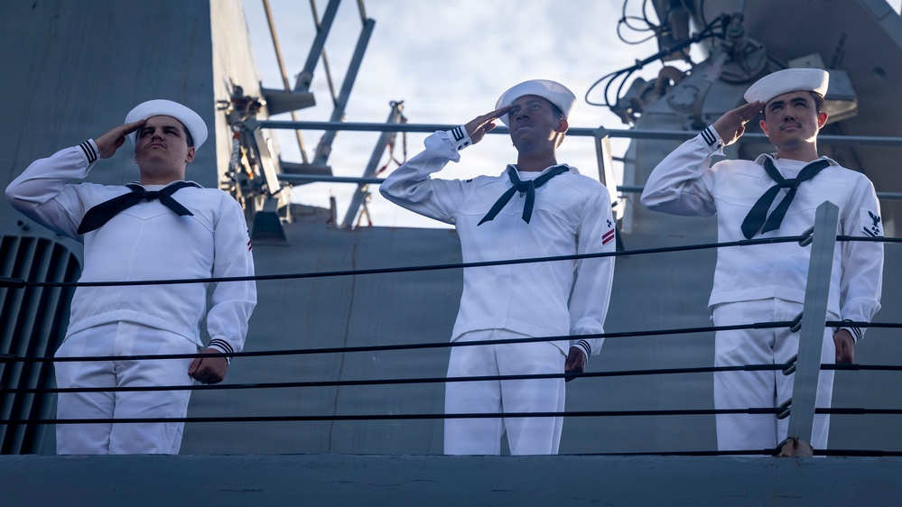USS Jason Dunham (DDG 109) Departs from Naval Station Mayport for Scheduled Deployment
