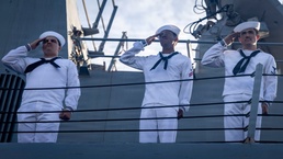 USS Jason Dunham (DDG 109) Departs from Naval Station Mayport for Scheduled Deployment