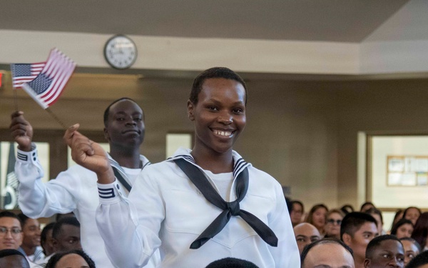 Recruit Training Command Naturalization Ceremony