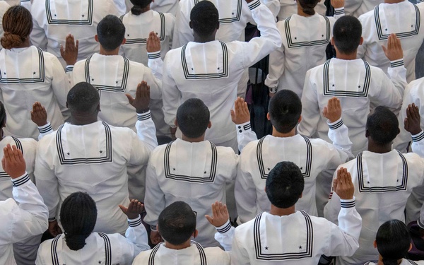 Recruit Training Command Naturalization Ceremony