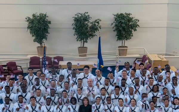 Recruit Training Command Naturalization Ceremony