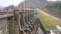 US 127 across Wolf Creek Dam closes Sept. 2 for spillway work