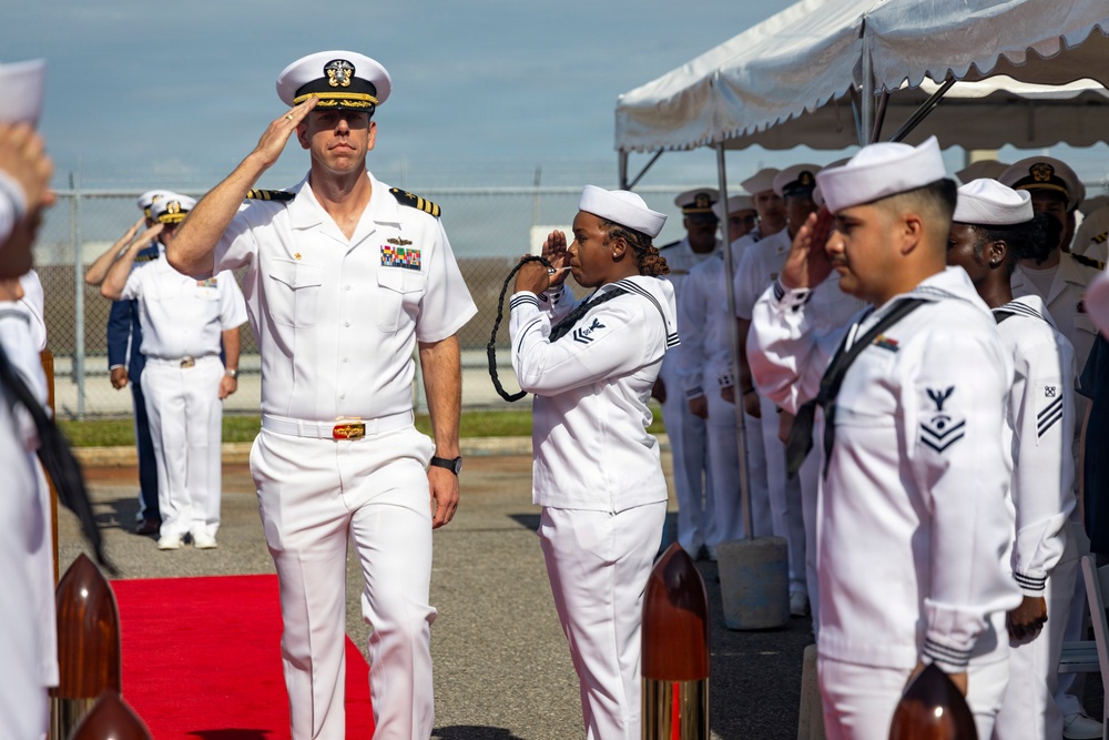 USS Lassen Change of Command
