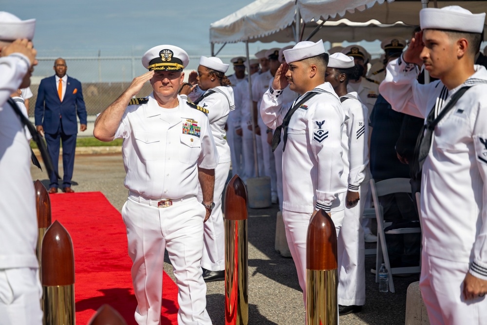 USS Lassen Change of Command