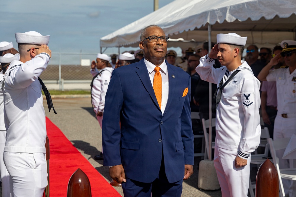 USS Lassen Change of Command
