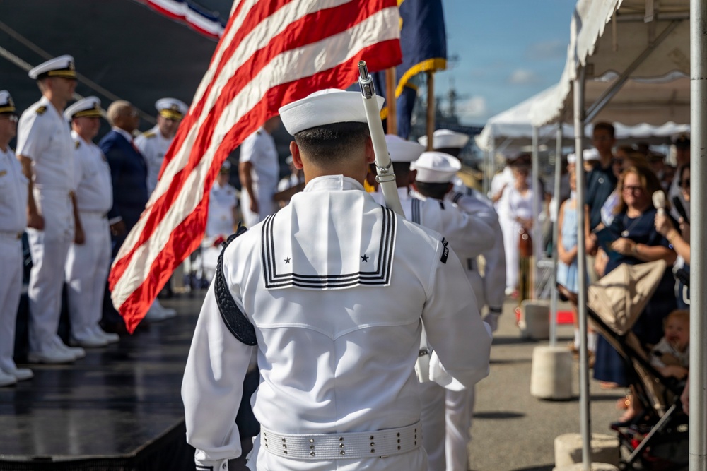USS Lassen Change of Command