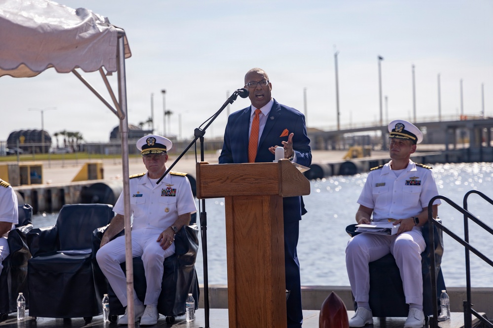 USS Lassen Change of Command