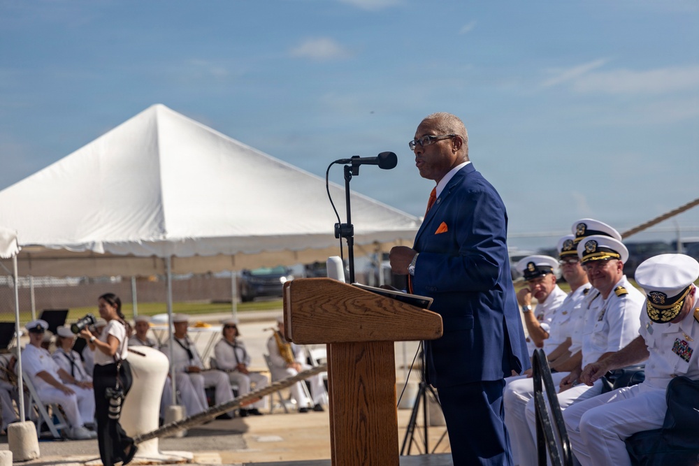 USS Lassen Change of Command