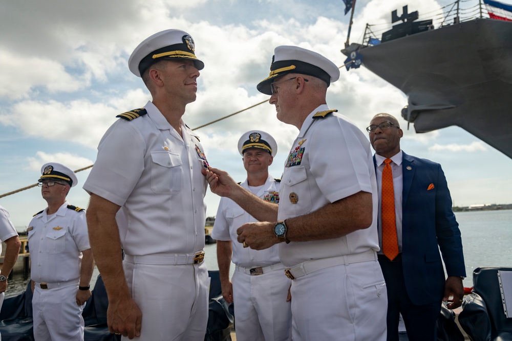 USS Lassen Change of Command