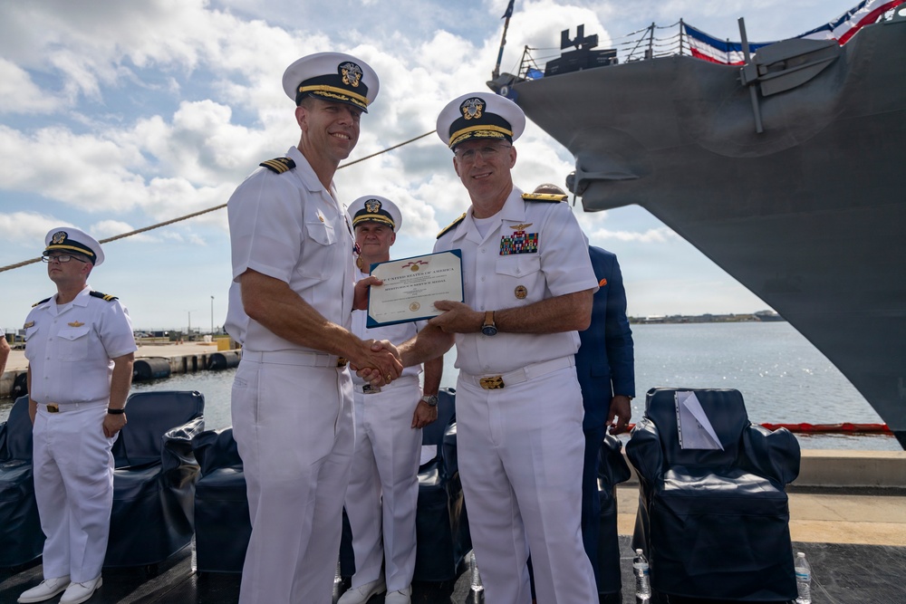 USS Lassen Change of Command