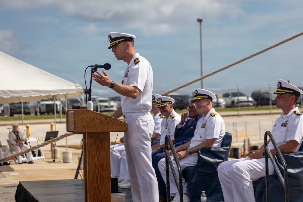 USS Lassen Change of Command