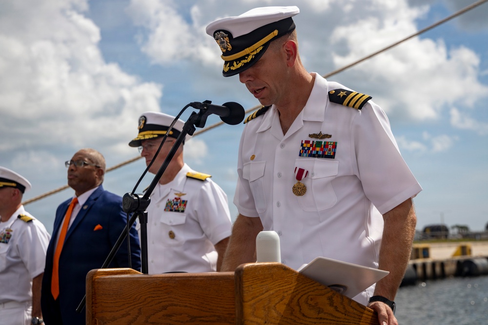 USS Lassen Change of Command