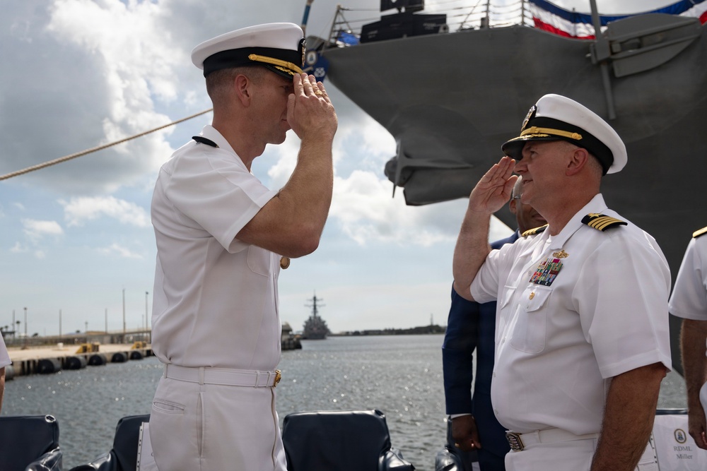 USS Lassen Change of Command