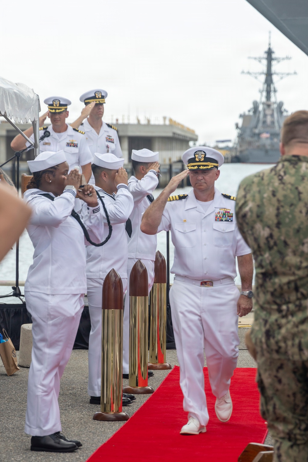 USS Lassen Change of Command