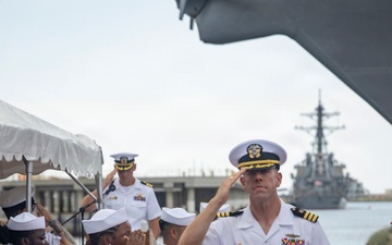 USS Lassen Change of Command