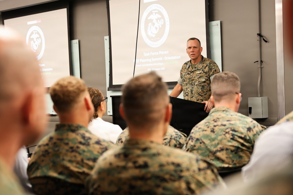 Marine Corps Hosts Maven Smart System Summit