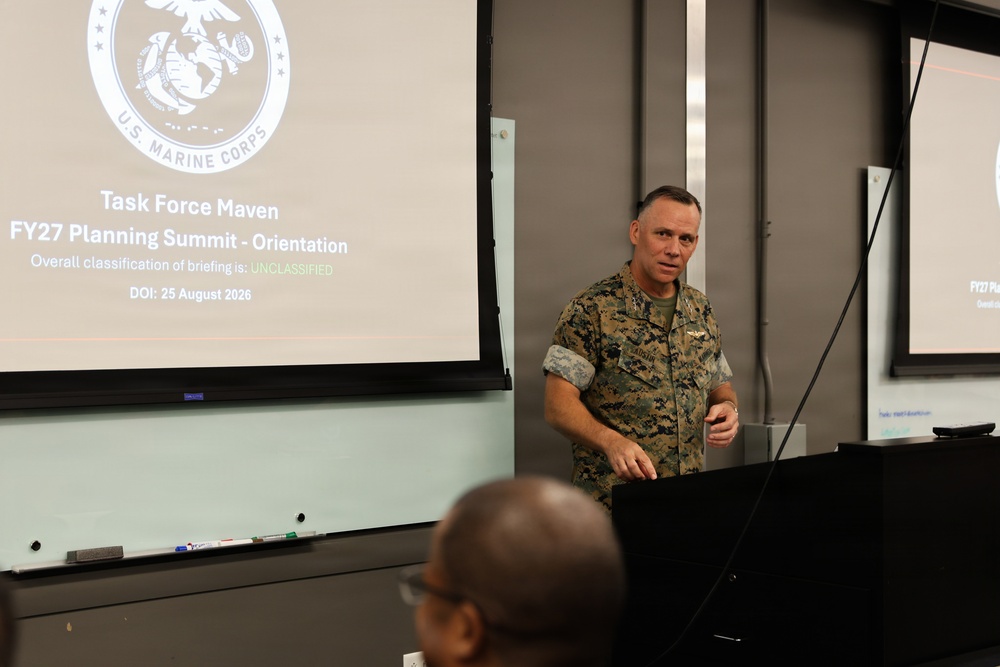 Marine Corps Hosts Maven Smart System Summit