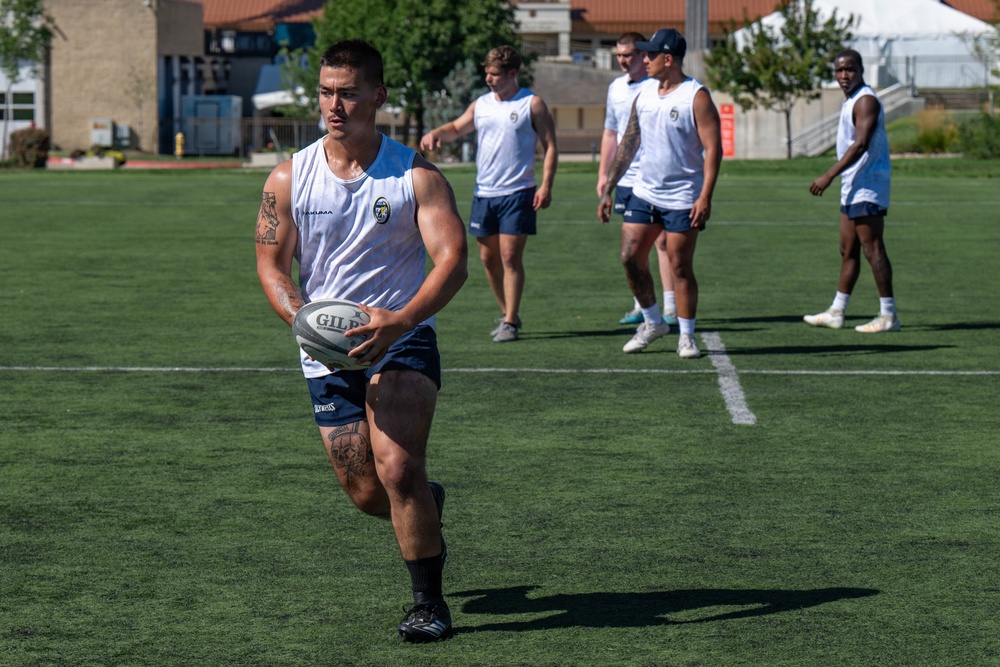 All-Navy Rugby Competes in Armed Forces Championship Tournament