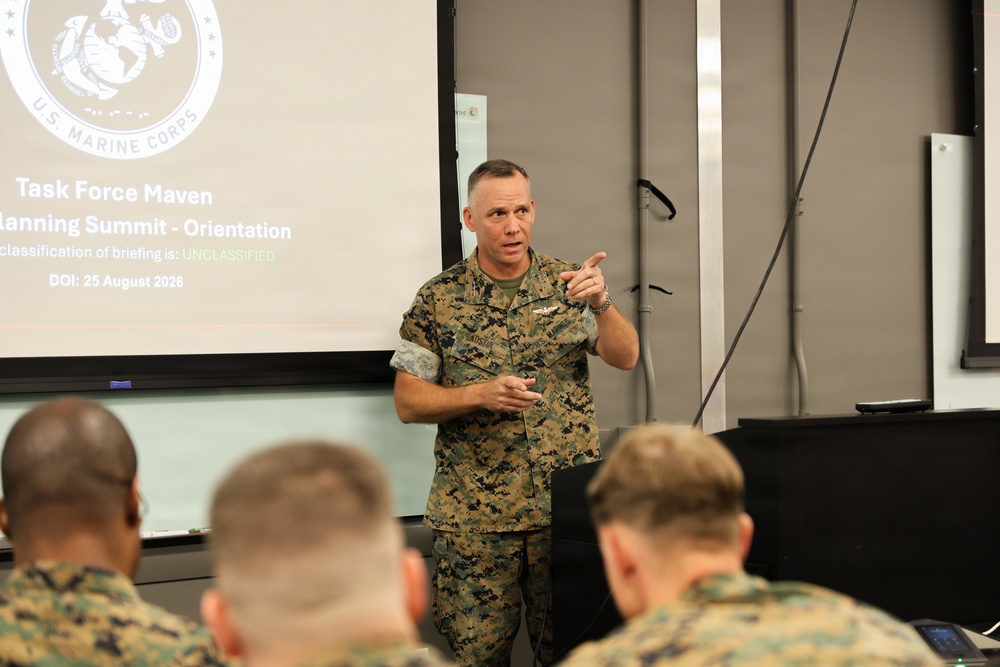 Marine Corps Hosts Maven Smart System Summit