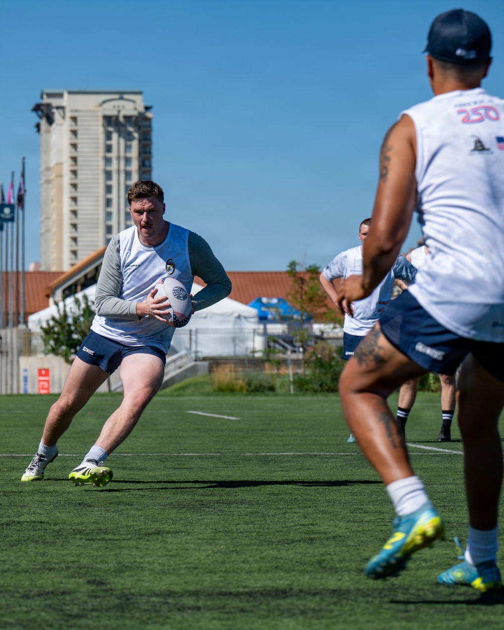 All-Navy Rugby Competes in Armed Forces Championship Tournament