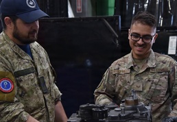 Civil Engineering Airmen work and strengthen ties with Royal Canadian Air Force