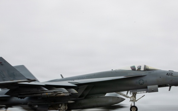 George Washington Conducts Flight Operations