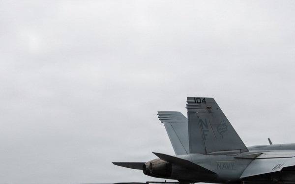 George Washington Conducts Flight Operations