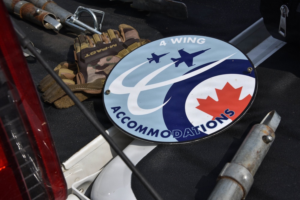 Civil Engineering Airmen work and strengthen ties with Royal Canadian Air Force