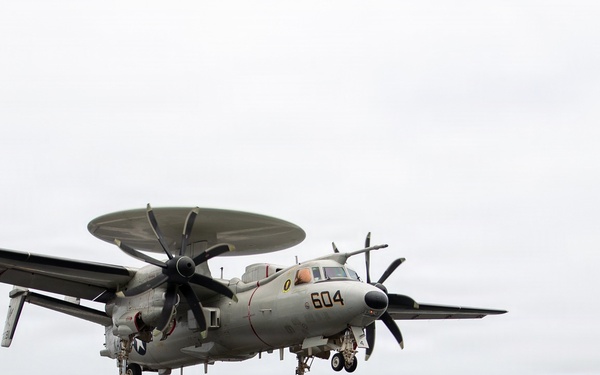 George Washington Conducts Flight Operations