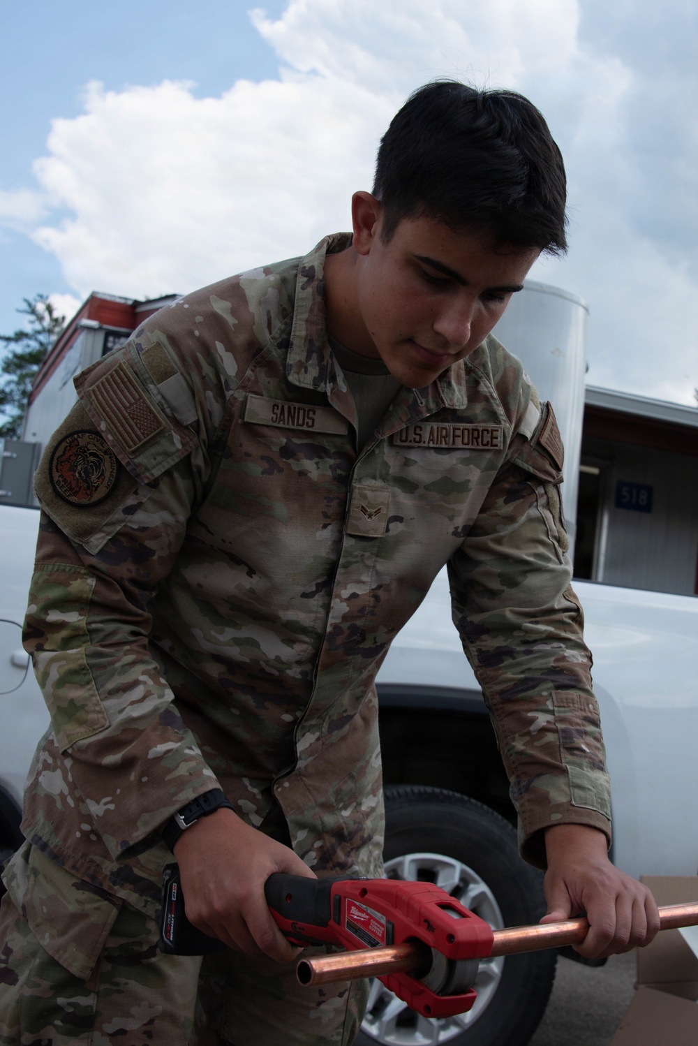 Civil Engineering Airmen work and strengthen ties with Royal Canadian Air Force