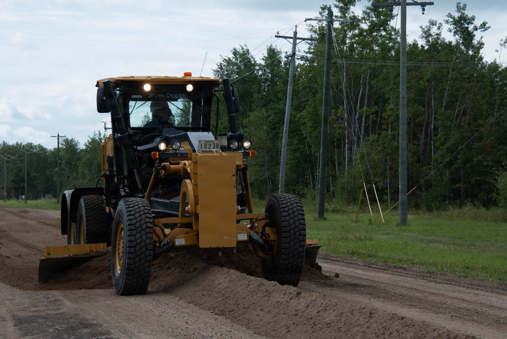 Civil Engineering Airmen work and strengthen ties with Royal Canadian Air Force