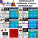 1AD feeding platform DFAC operational calendars