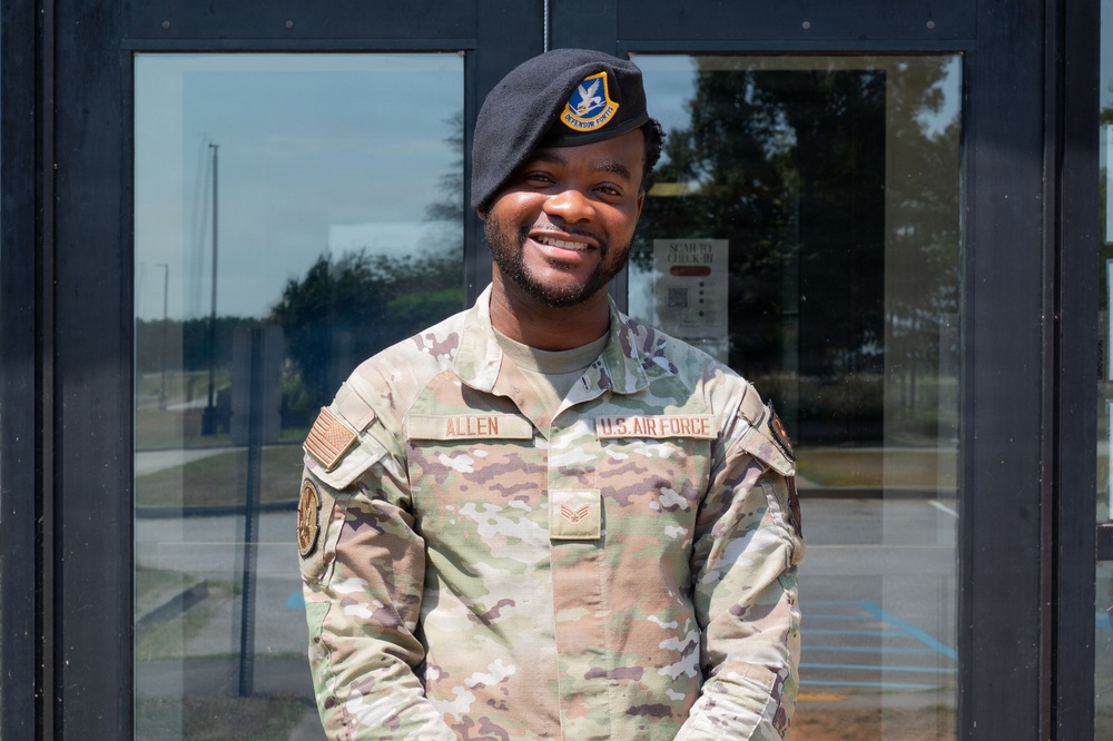 Weasel of the Week: Senior Airman Casan Allen, 20th Security Forces Squadron