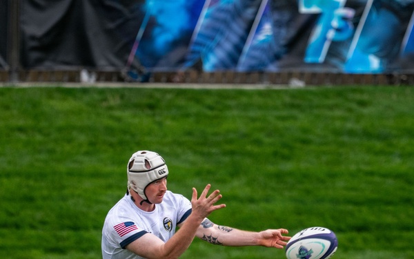 All-Navy Rugby Competes in Armed Forces Championship Tournament
